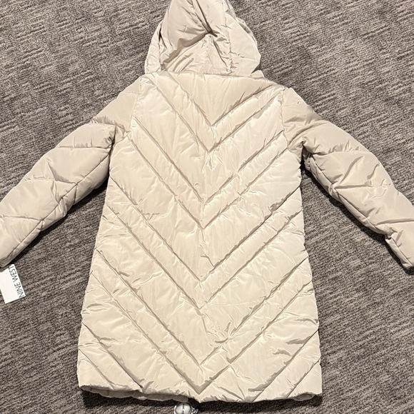Nine West Beige Puffer Jacket for Women - Picture 4 of 5